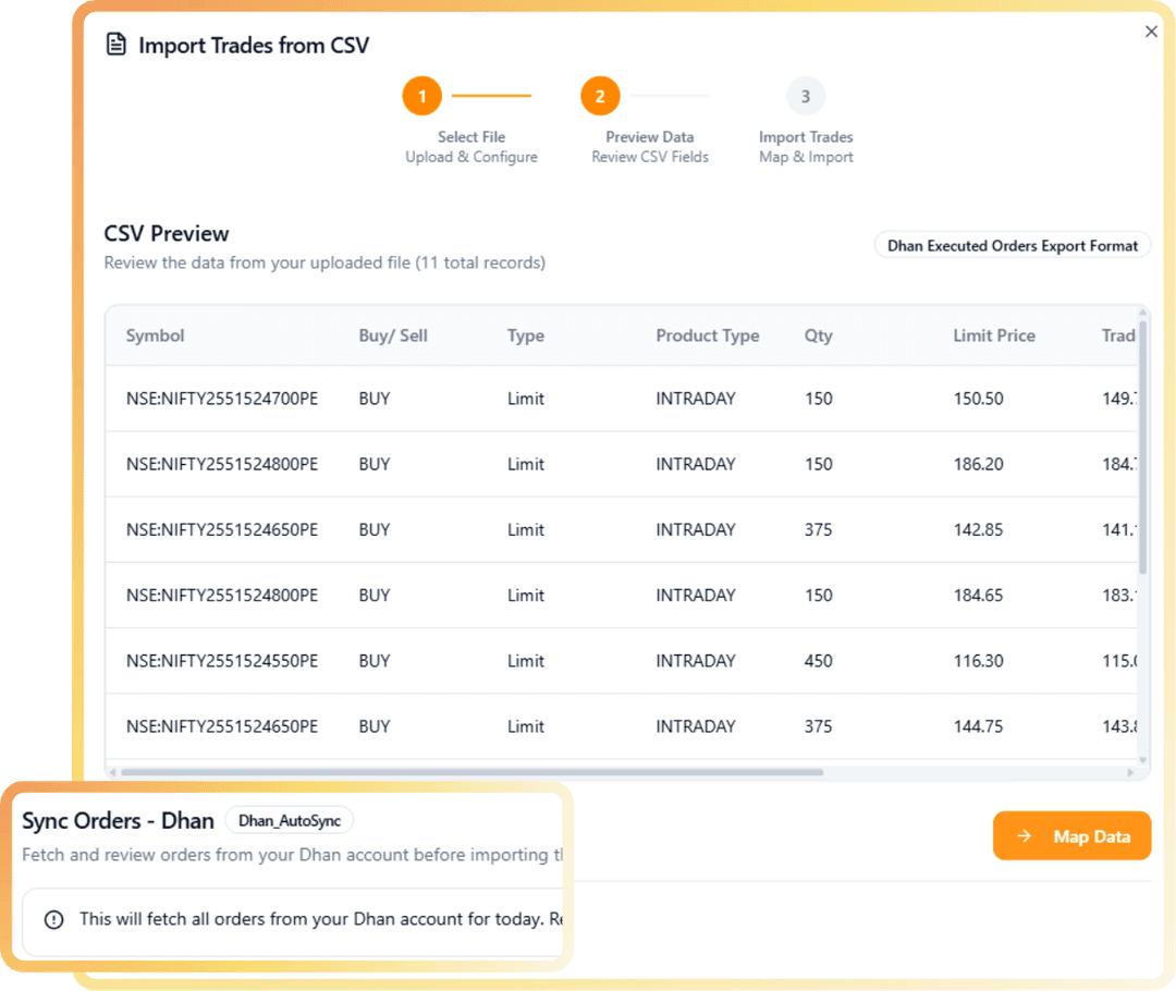 Import Manual Trades 1