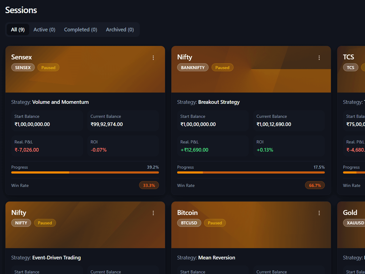 Backtesting workflow
